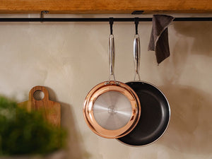 MIEDZIANA PATELNIA HYBRYDOWA NON-STICK 24 CM - 2