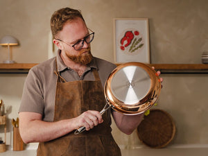 ZESTAW PATELNI HYBRYDOWYCH NON-STICK MIEDZIANYCH - 2 CZĘŚCI - 6