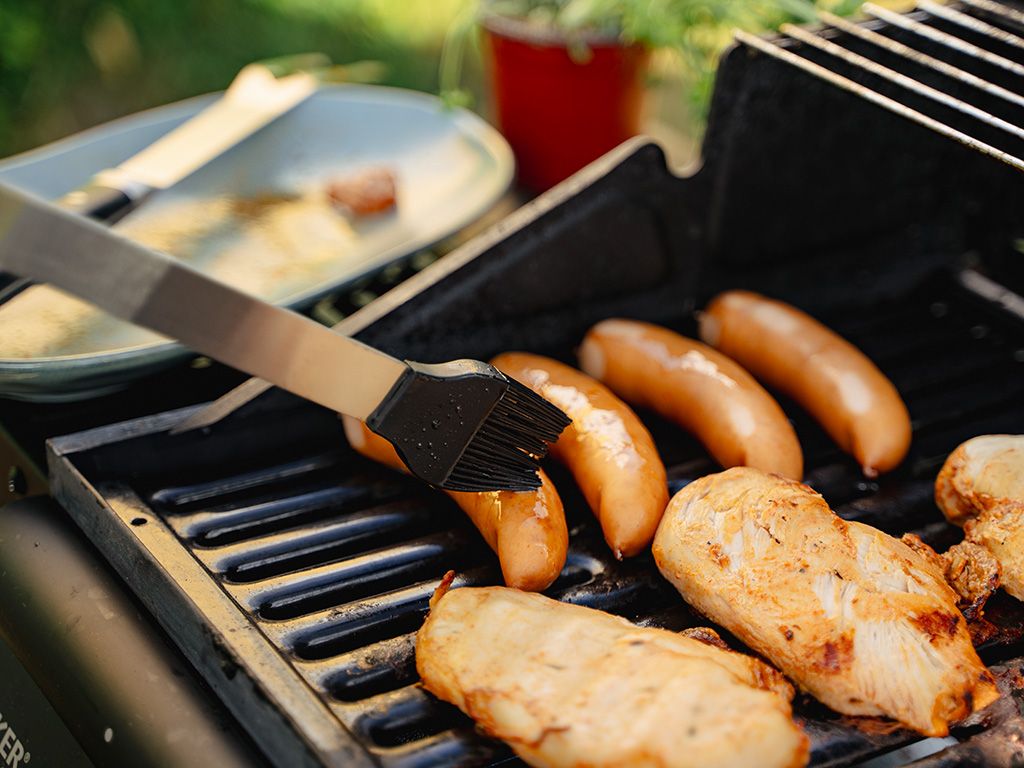 SILIKONOWY PĘDZEL BBQ ZE STALI NIERDZEWNEJ - 4