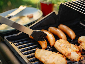 SILIKONOWY PĘDZEL BBQ ZE STALI NIERDZEWNEJ - 4