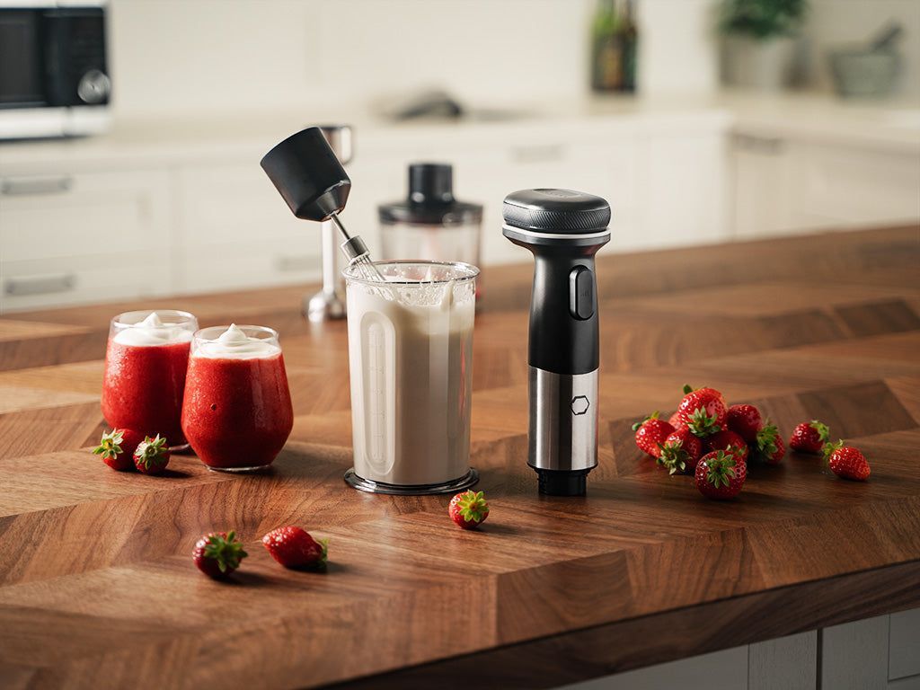 BEZPRZEWODOWY BLENDER RĘCZNY Z BATERIĄ - 6