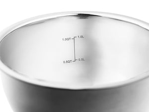 STALOWA MISKA DO MIESZANIA – 1500 ML - 3