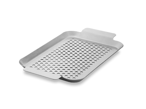 TACA BBQ ZE STALI NIERDZEWNEJ 33×18 CM - 1